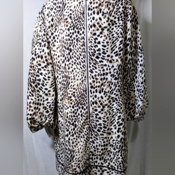 LDT L/S Leopard Print Dress - Picture 2 of 7